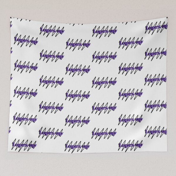 Item preview, Lopes Up Black Squiggles Purple designed and sold by Mghoward19.