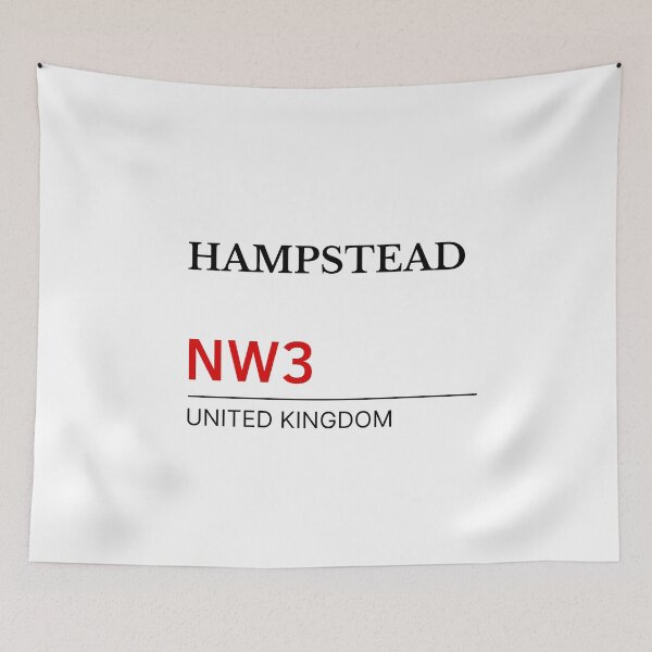 Item preview, Postcode Hampstead NW3 United Kingdom designed and sold by Yayatachdiyat0.