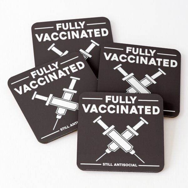 Item preview, Fully-Vaccinated-Still-Antisocial designed and sold by Camvintat93.