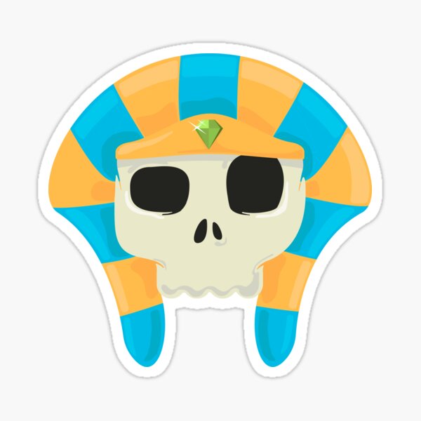 Egyptian Warrior Sticker