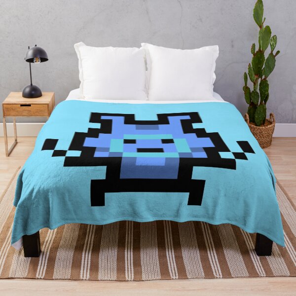 Item preview, Blue Cat Pixel Art designed and sold by quarantineshop.