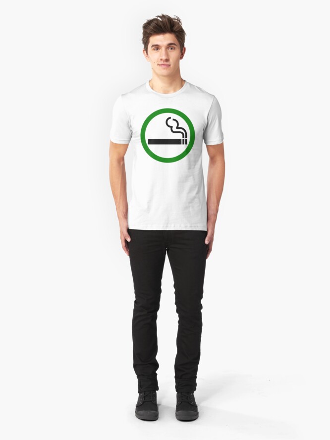 Alternate view of Smoke Up Slim Fit T-Shirt