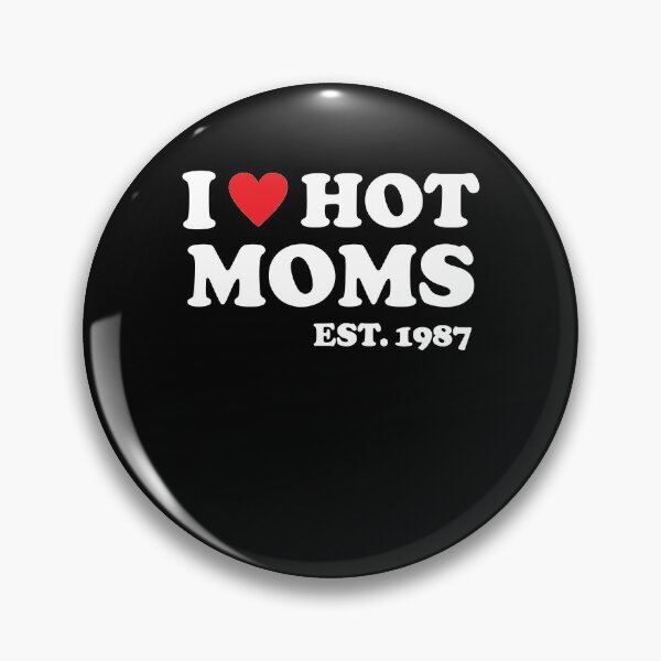 Item preview, I Love Hot Moms Est 1987 34 Years Old designed and sold by RedQuality.