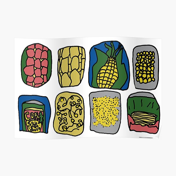 Homage to Corn Poster