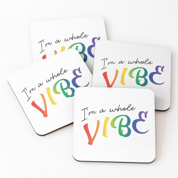 Item preview, Pride "I'm A Whole Vibe" designed and sold by QuidnuncDesigns.