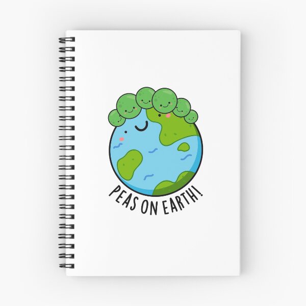 Item preview, Peas On Earth Funny Peace Puns  designed and sold by punnybone.