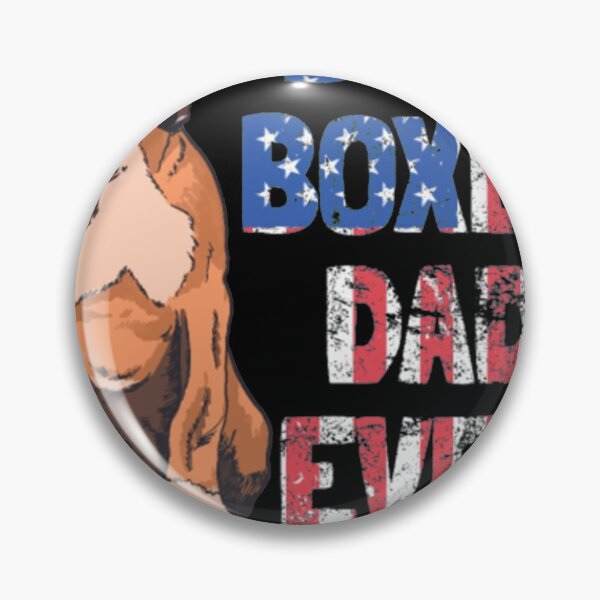 Item preview, Boxer Patriotic Flag Dog Dad Daddy American designed and sold by khuetrung79.
