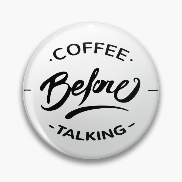 Aperçu de l'œuvre Café avant de parler créée et vendue par PegShop.