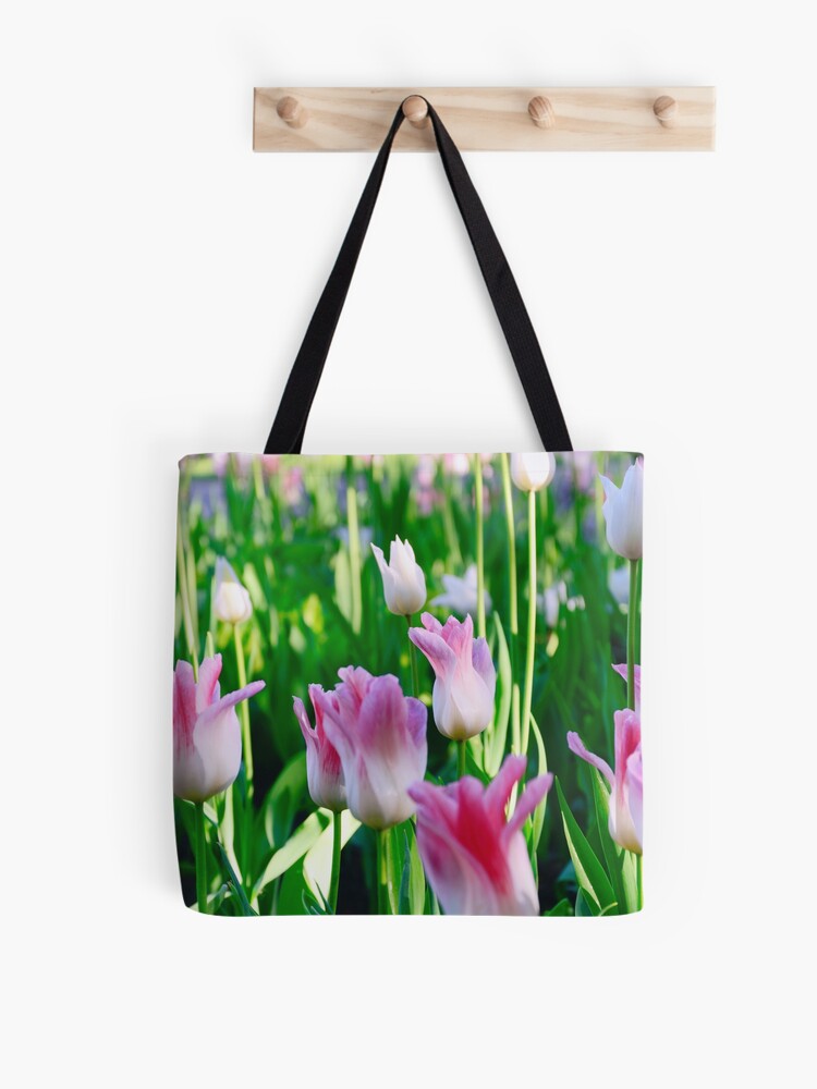 Thumbnail 1 of 2, Tote Bag, Tulips designed and sold by Mallorn.