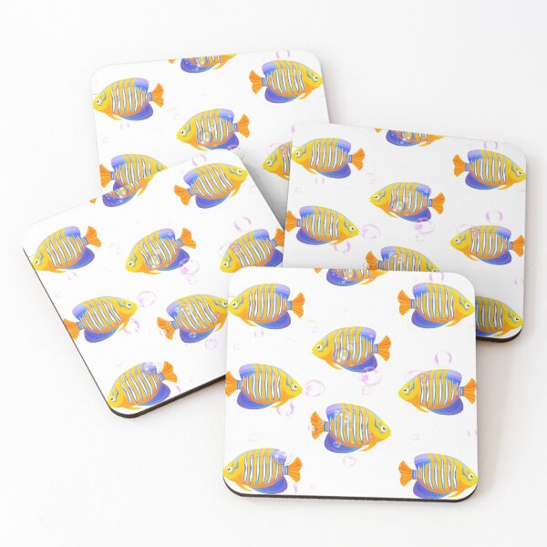 Item preview, Colorful Fish and bubbles designed and sold by rahman-7.