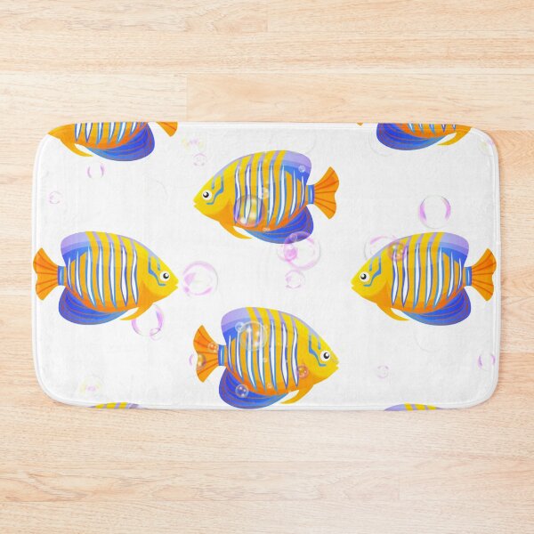 Item preview, Colorful Fish and bubbles designed and sold by rahman-7.