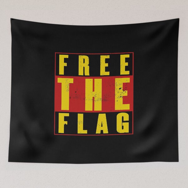 Item preview, Free The Flag (Worn Look) designed and sold by politicalamity.