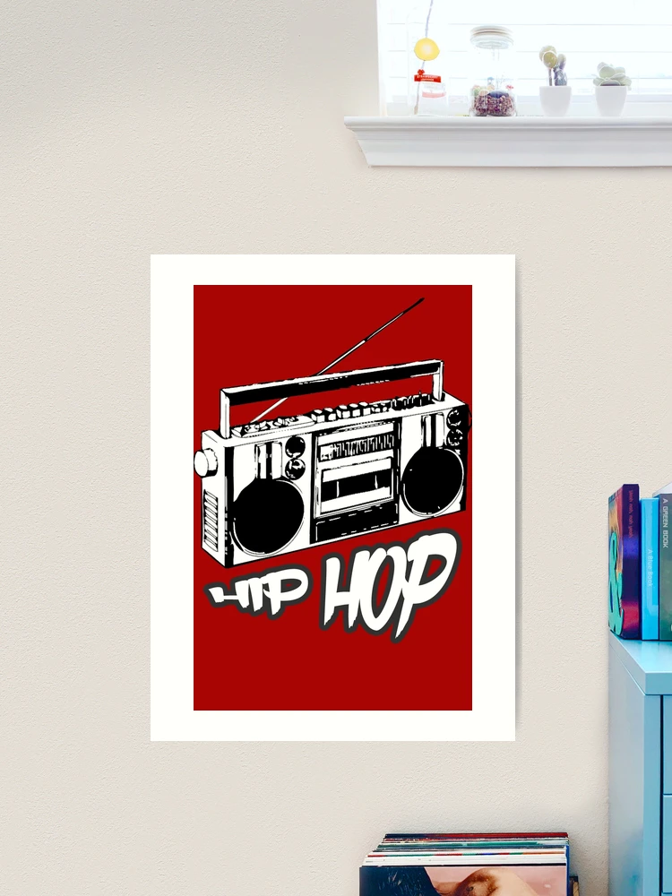 ホビー・楽器・アート FUNKY Boombox Art Print, Music Art, Radio Artwork - Etsy