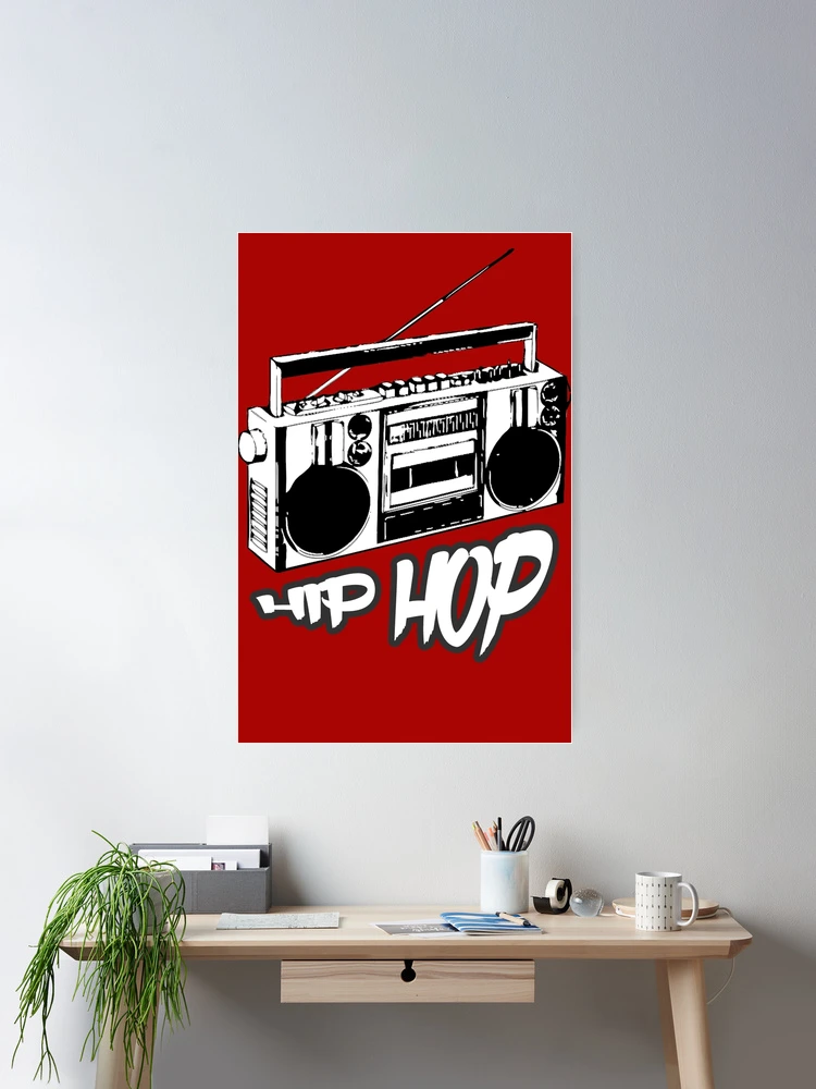 ☆Funkdoobiest☆ Hiphop G-rap Vintageポスター boombox hip hop rap urban graffiti breakdance dj 90s stereo