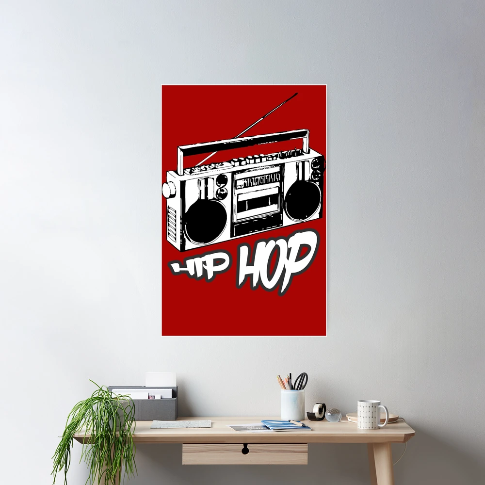 boombox hip hop rap urban graffiti breakdance dj 90s stereo