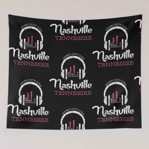 Item preview, Nashville Tn Vintage Music Shirt Country Music Gift designed and sold by Jindohu58299.
