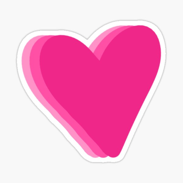 Preppy heart  Sticker for Sale by Lucy1516