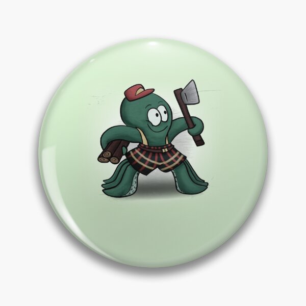 Item preview, Octopus Cartoon Octo Logger  designed and sold by HyarGhios.