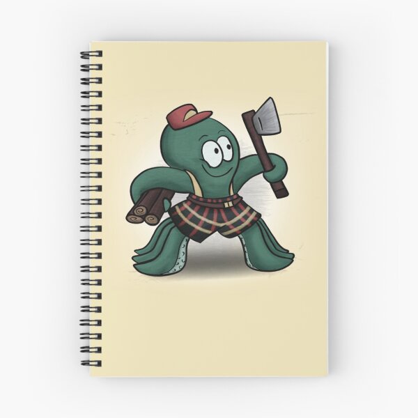 Item preview, Pulpo Dibujos animados Octo Logger designed and sold by HyarGhios.