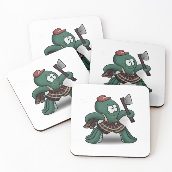 Item preview, Octopus Cartoon Octo Logger  designed and sold by HyarGhios.