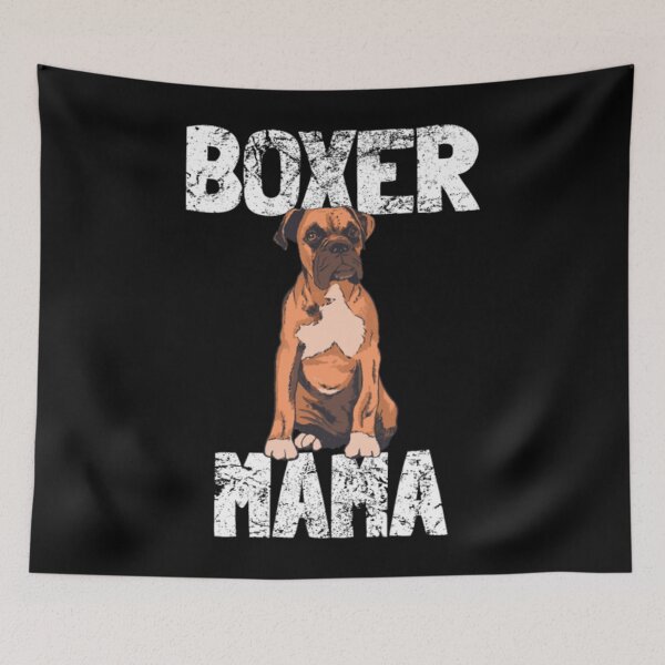 Artikelvorschau, Niedlicher Boxer Hund Mama Clolorful Vintage entworfen und verkauft von khuetrung79.