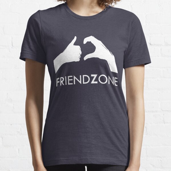Friendzone (white text) Essential T-Shirt