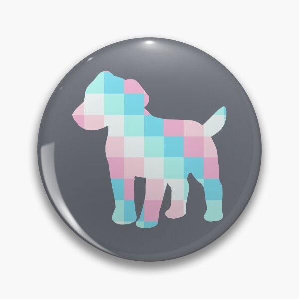 Item preview, Geometric Square Pastel Dog designed and sold by DAFIN.