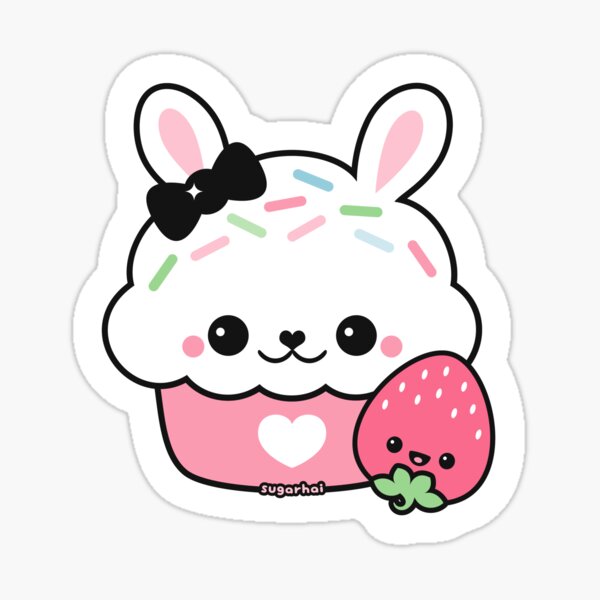 Cute Blueberry Cupcake Sticker for Sale by sugarhai  Cute laptop  stickers, Cute cupcake drawing, Cute panda wallpaper