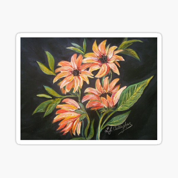 Item preview, Sunburst Flowers designed and sold by Linda Callaghan.