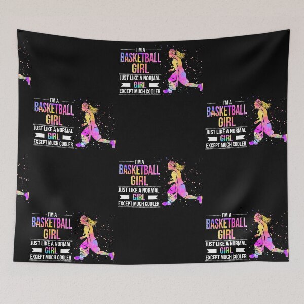 Item preview, I'm a Basketball girl designed and sold by lehnhattien.