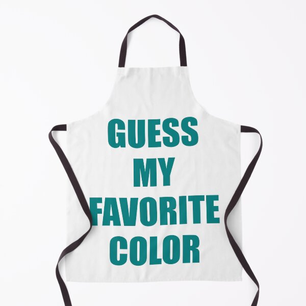 Item preview, Guess My Favorite Color Teal designed and sold by artfulnotebook.