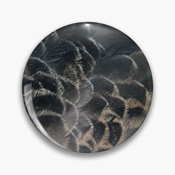 Item preview, Feathers up close on an American Black Duck designed and sold by Rennie Palmer.