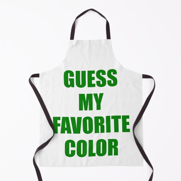 Item preview, Guess My Favorite Color Green designed and sold by artfulnotebook.