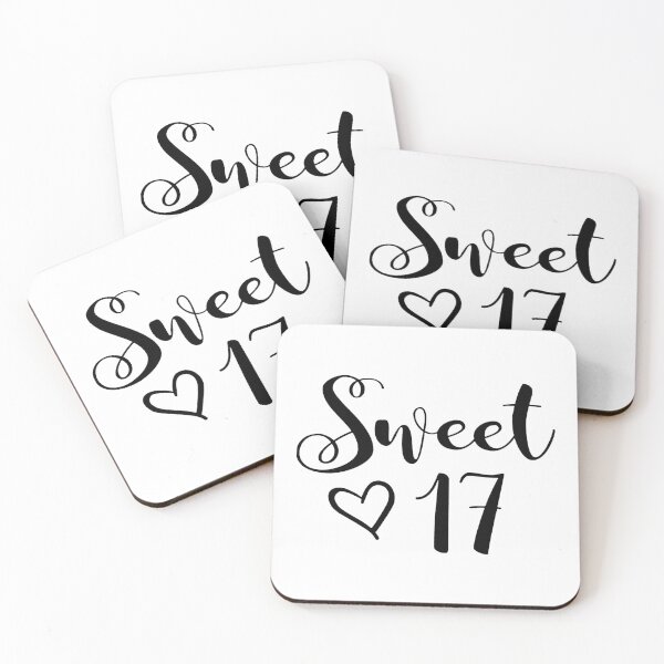Item preview, Sweet Seventeen Birthday, 17th Birthday, 17 year old designed and sold by donnalitkuhau.
