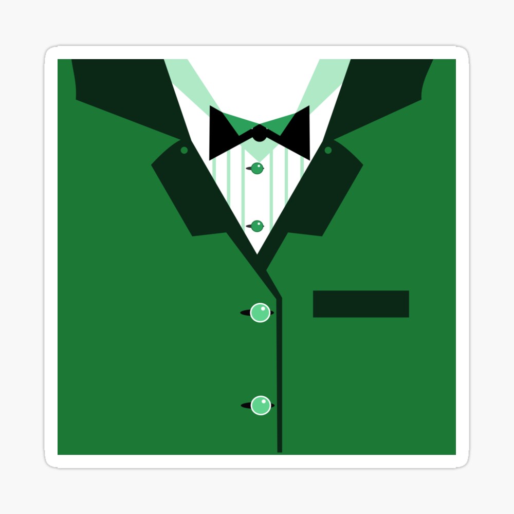 Green tuxedo hotsell t shirt