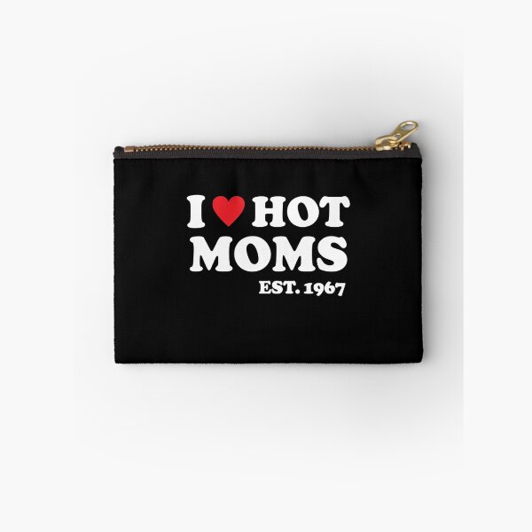 Item preview, I Love Hot Moms Est 1967 54 Years Old designed and sold by RedQuality.