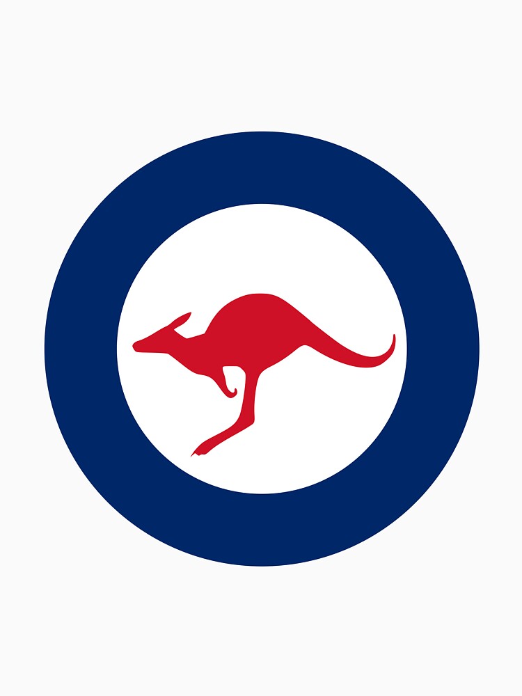 "Royal Australian Air Force Roundel" Pullover Hoodie by