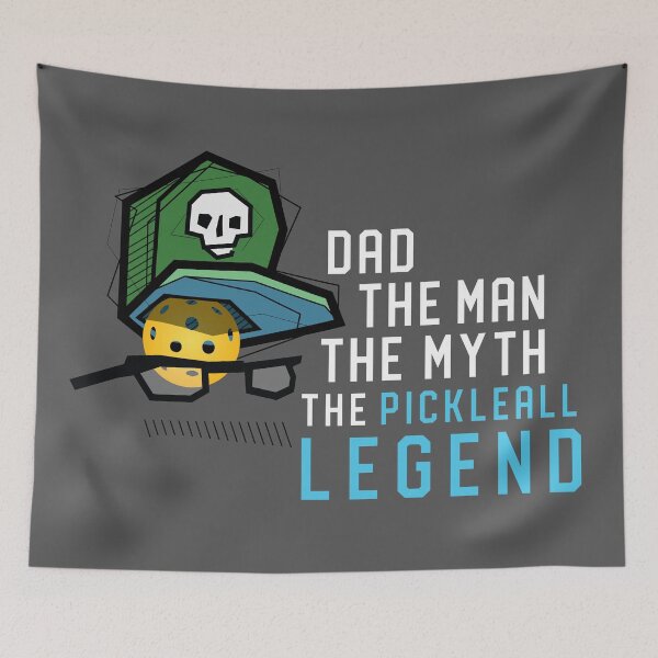 Item preview, PICKLEBALL DAD THE MAN THE MYTH THE LEGEND designed and sold by Pickleballer.