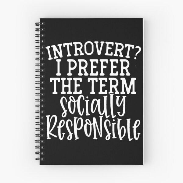 Item preview, Introvert i prefer the term socially responsible designed and sold by pnkpopcorn.