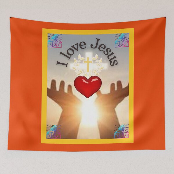 Item preview, I love Jesus designed and sold by charlesjewel.