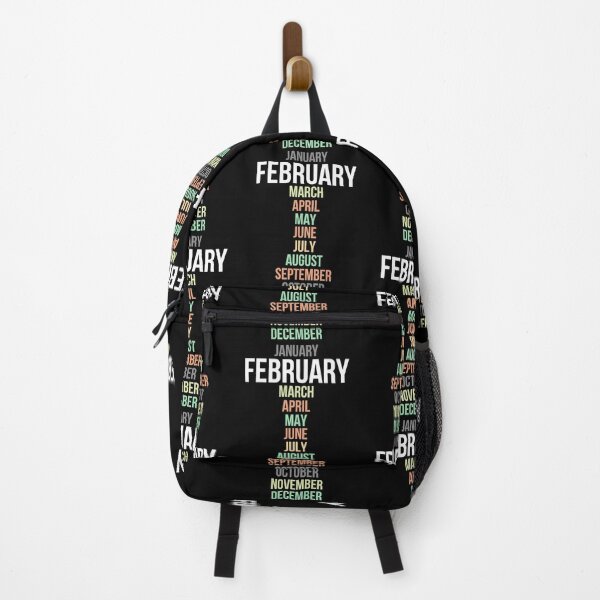 Item preview, Names of Calendar Months February designed and sold by Digital Lama Creations.