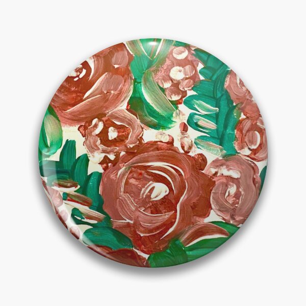Item preview, Pink and Red Rose Painting  designed and sold by EclecticShops.