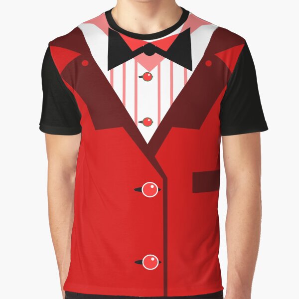 Funny Tuxedo - Dinner Jacket - Red - Black Bowtie - Meat Cleaver Lapel  Graphic T-Shirt for Sale by Isan-creative