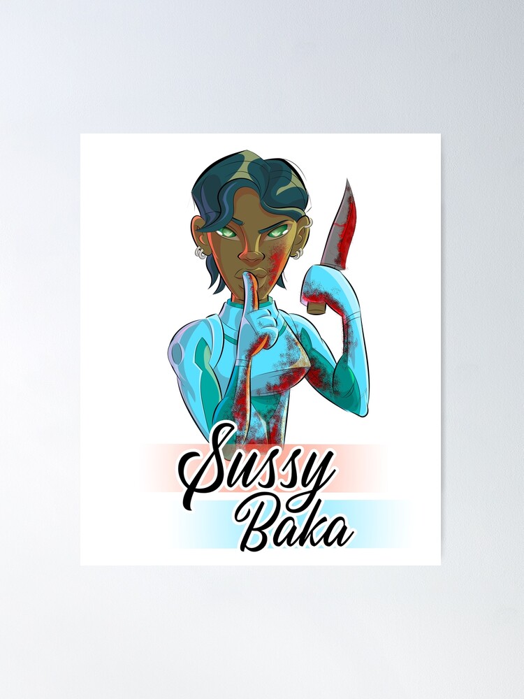 sussy baka, an art print by aiu - INPRNT