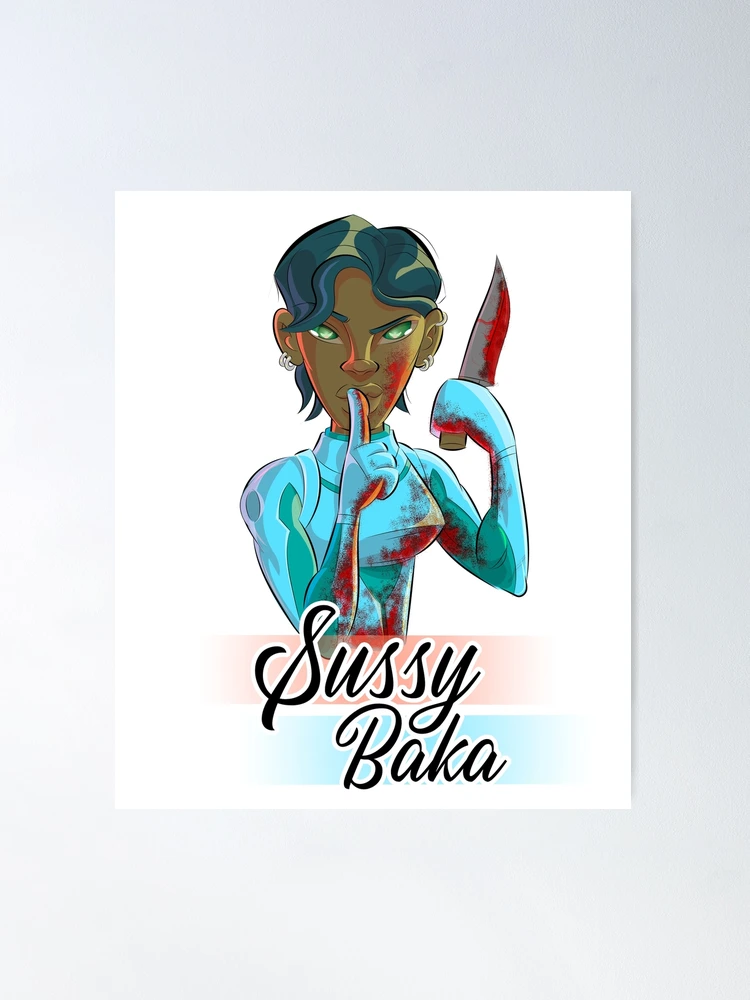 Sussy Baka, but Fancier Art Print for Sale by ReverendMothman