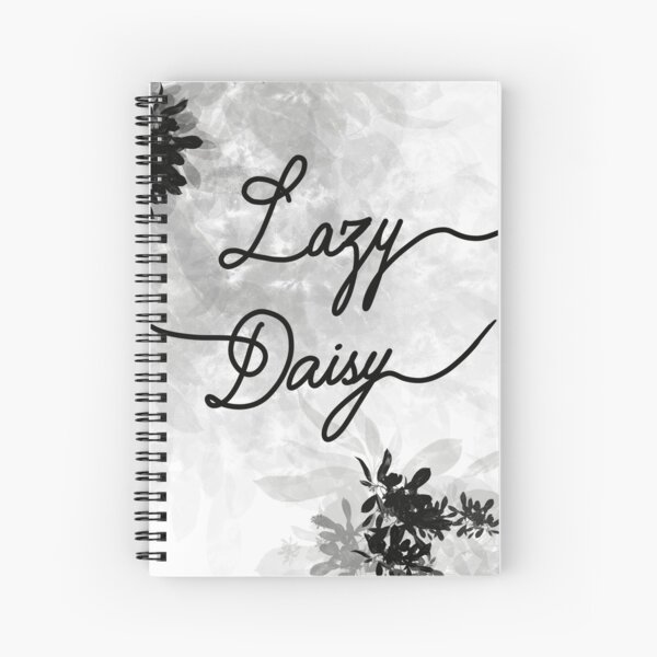 Lazy Daisy Spiral Notebook