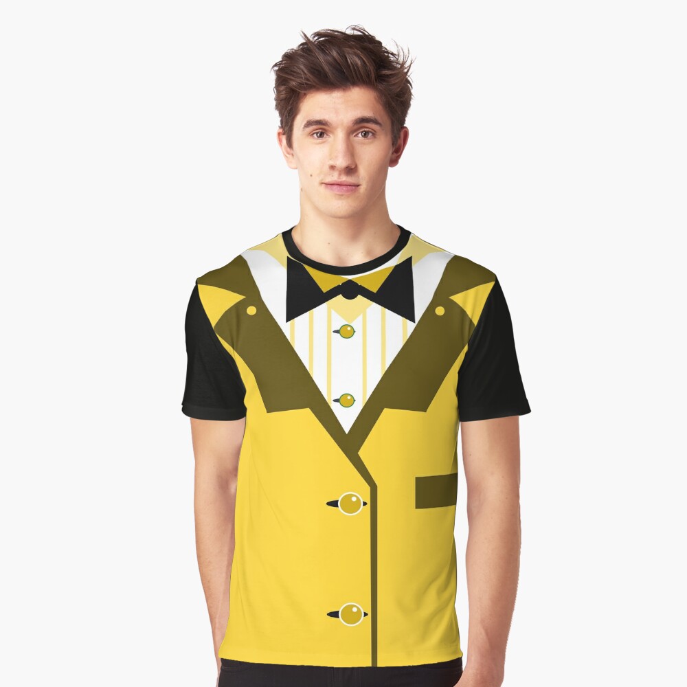 yellow dinner jacket