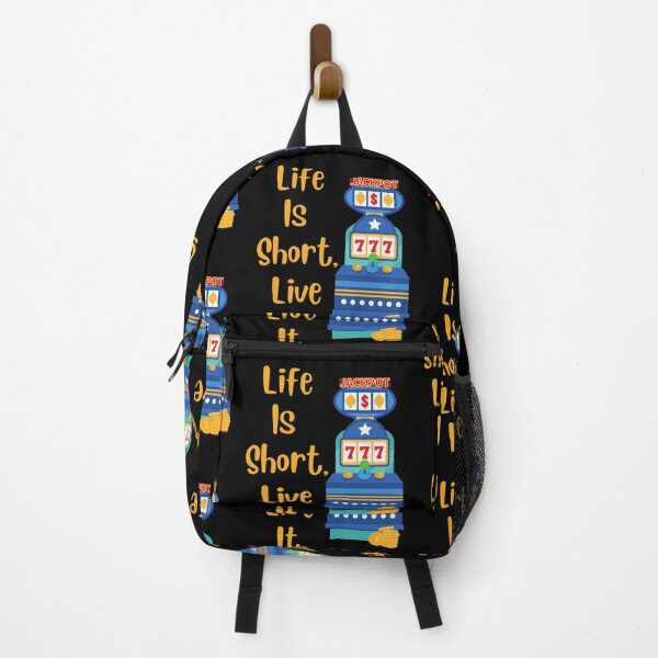 Item preview, Slot Machine Life Is Short Live It designed and sold by SloganExpress.