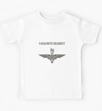 Parachute Regiment (UK) Black Kids Tee