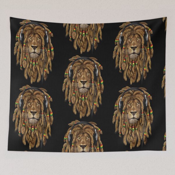 Item preview, Rasta Lion Dreadlocks Reggae Cool Gift For Rastafari Lover designed and sold by Jindohu58299.